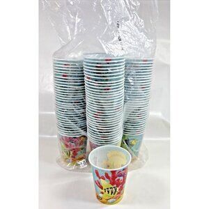 NO BOX Dixie Cups Tropical Fish 128 ct 5 oz Disposable Discontinued No.58